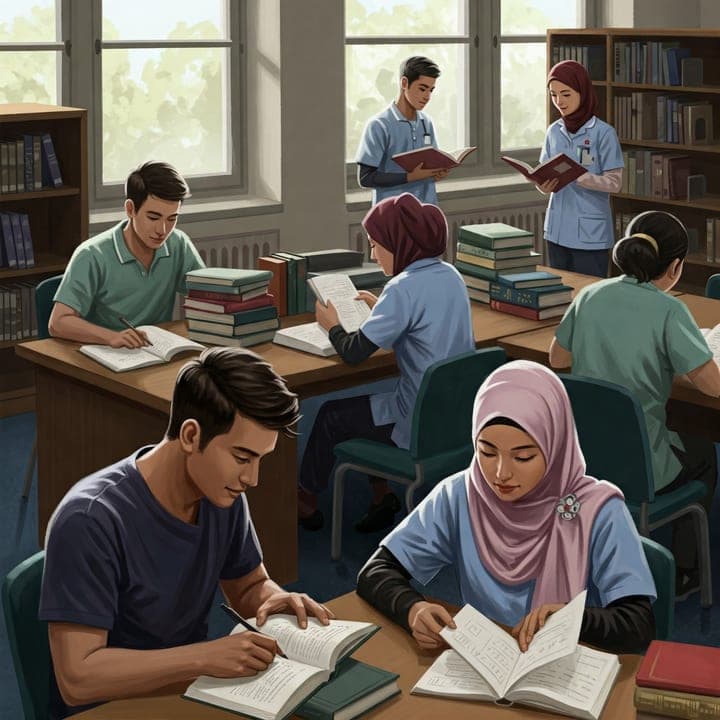 تخصیص زمان به دروس کنکور ارشد پرستاری با توجه به ضرایب